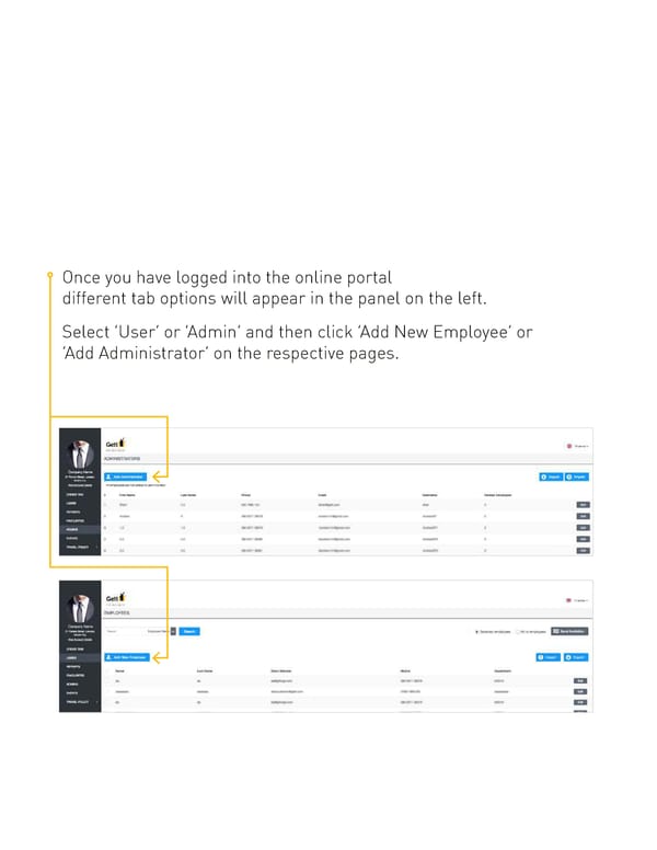 ONLINE PORTAL HANDBOOK (for Admins) - Page 17