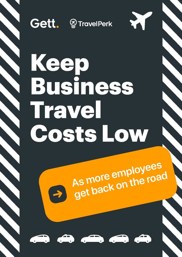 Keep business travel costs low - Page 1