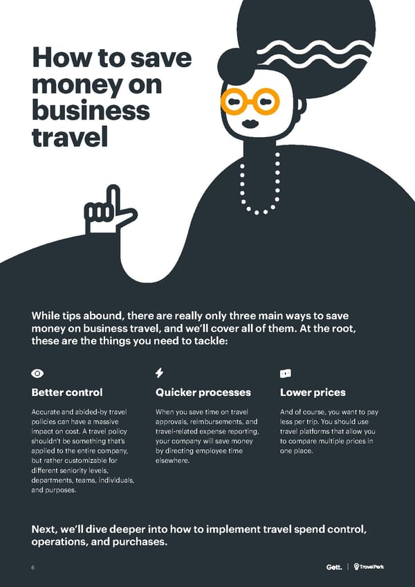 Keep business travel costs low - Page 6