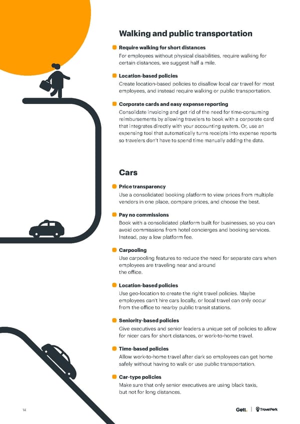 Keep business travel costs low - Page 14