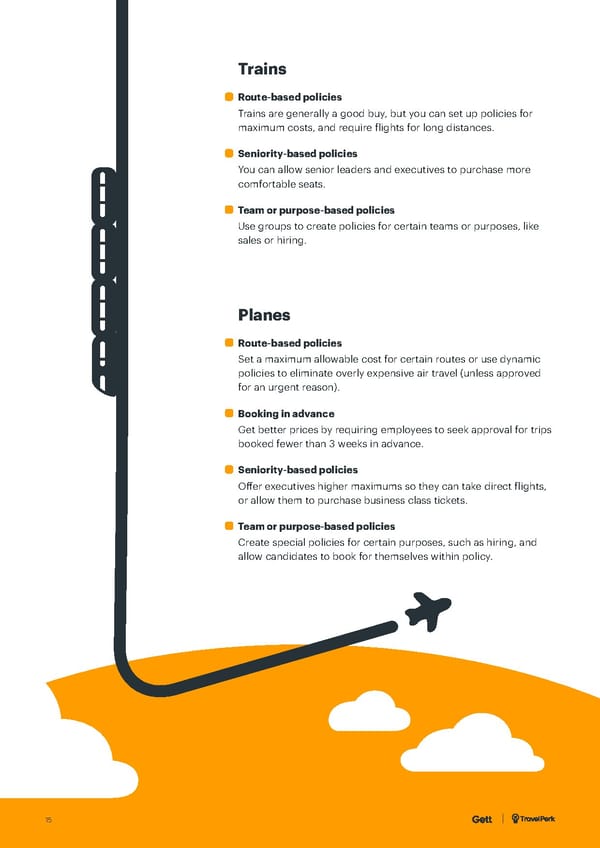 Keep business travel costs low - Page 15